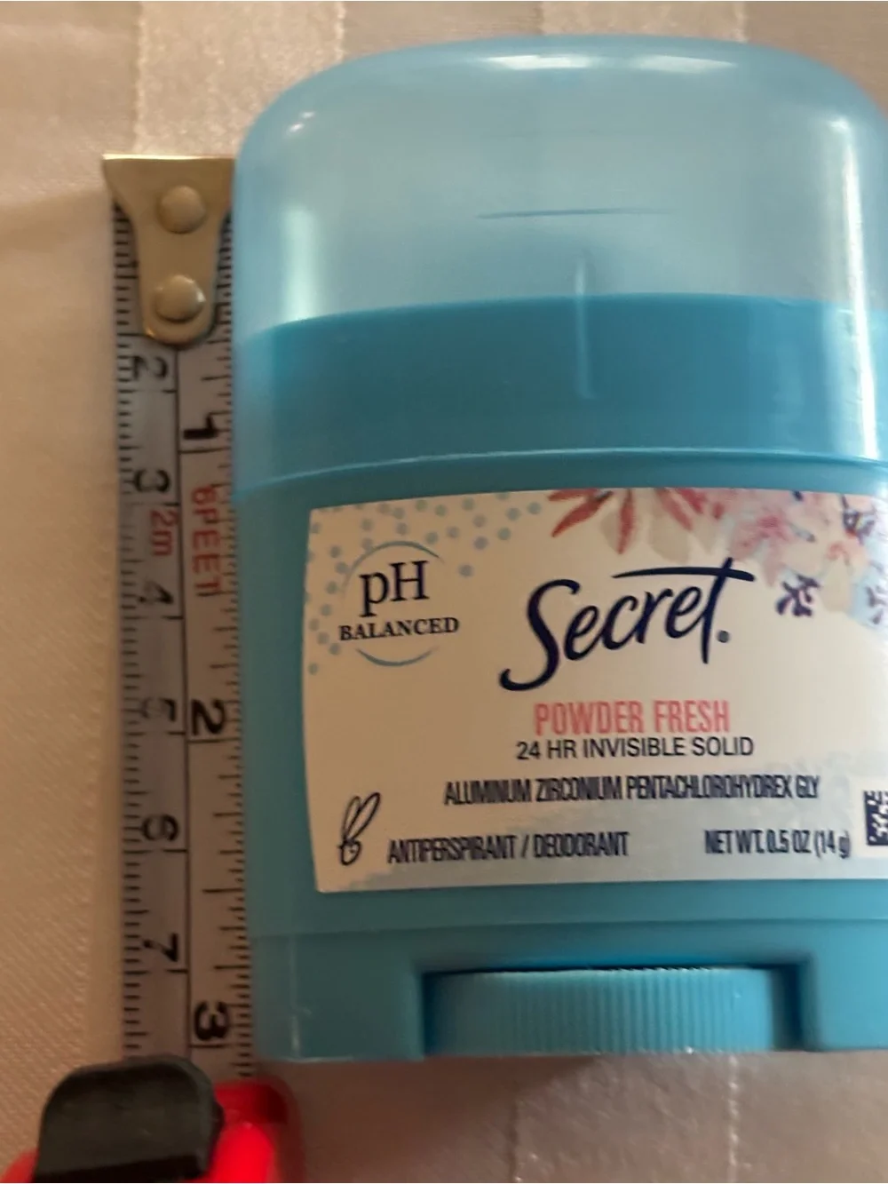 Secret pH Balanced Powder Fresh Travel Size Antiperspirant Deodorant (NWOT)